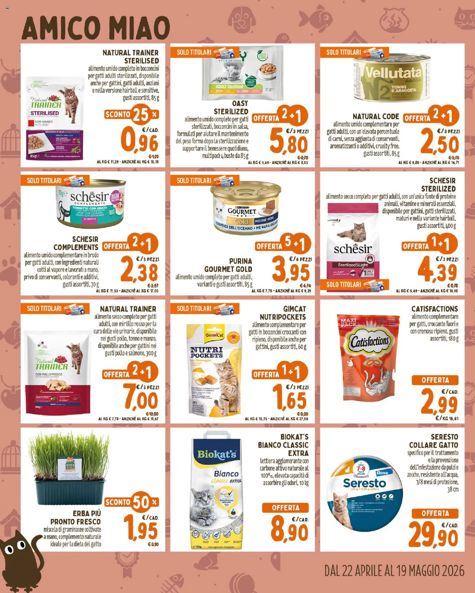 Volantino Conad del 22.04.2026 | Pagina: 4 | Prodotti: Pollo, Salsa, Formaggio, Prosciutto
