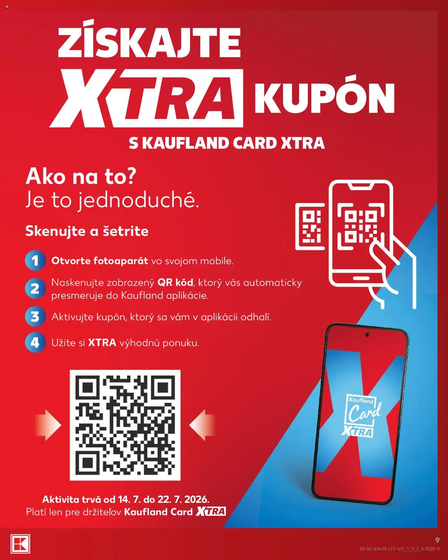 Nové Kaufland akcie – leták je platný od 16.07.2026 | Strana: 9 | Produkty: Fotoaparát