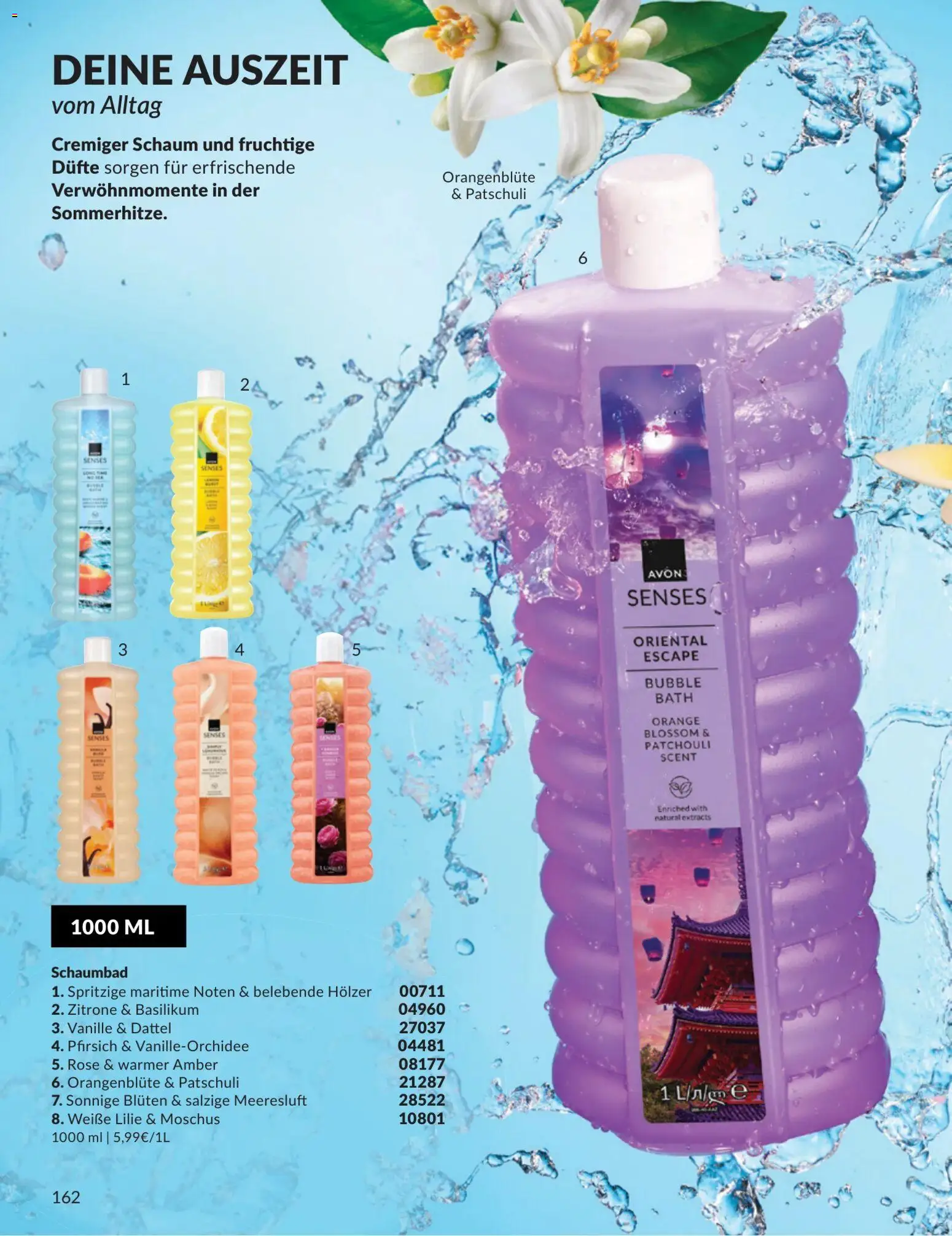 AVON Katalog Juli 2026 – gültig ab 01.07.2026 | Seite: 162 | Produkte: Zitrone, Pfirsich, Dattel