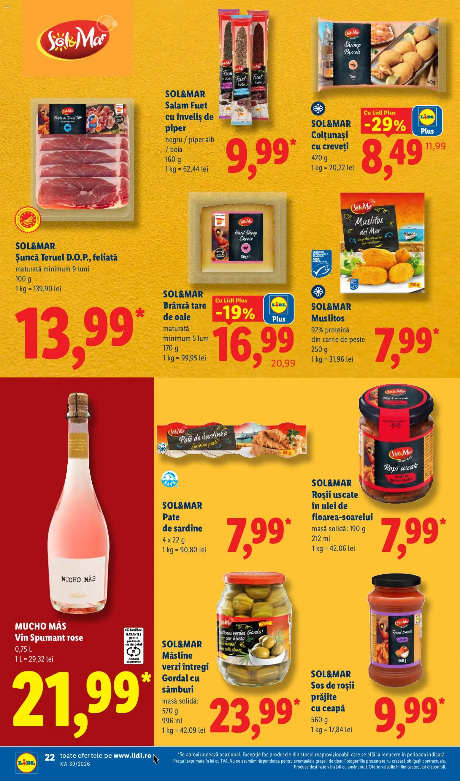 Noul catalog Lidl – valabil de la 21.09.2026 | Pagină: 22