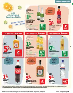 Auchan folder / publicité - Voorbeeld van een folder van Auchan, geldig van 09.06.2026 | Pagina: 13 | Producten: Zsalukő, Ananas, Whisky, Alcohol
