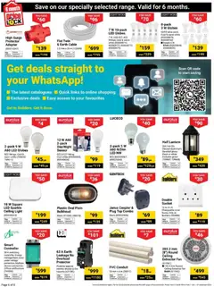 Builders specials catalogue – valid from 01/07/2026 | Page: 6 | Products: Lantern, Globe, Fan, Lock