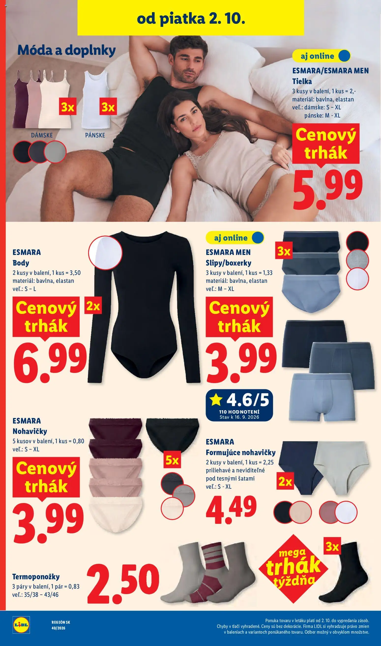 Nové Lidl akcie – leták je platný od 28.09.2026 | Strana: 93