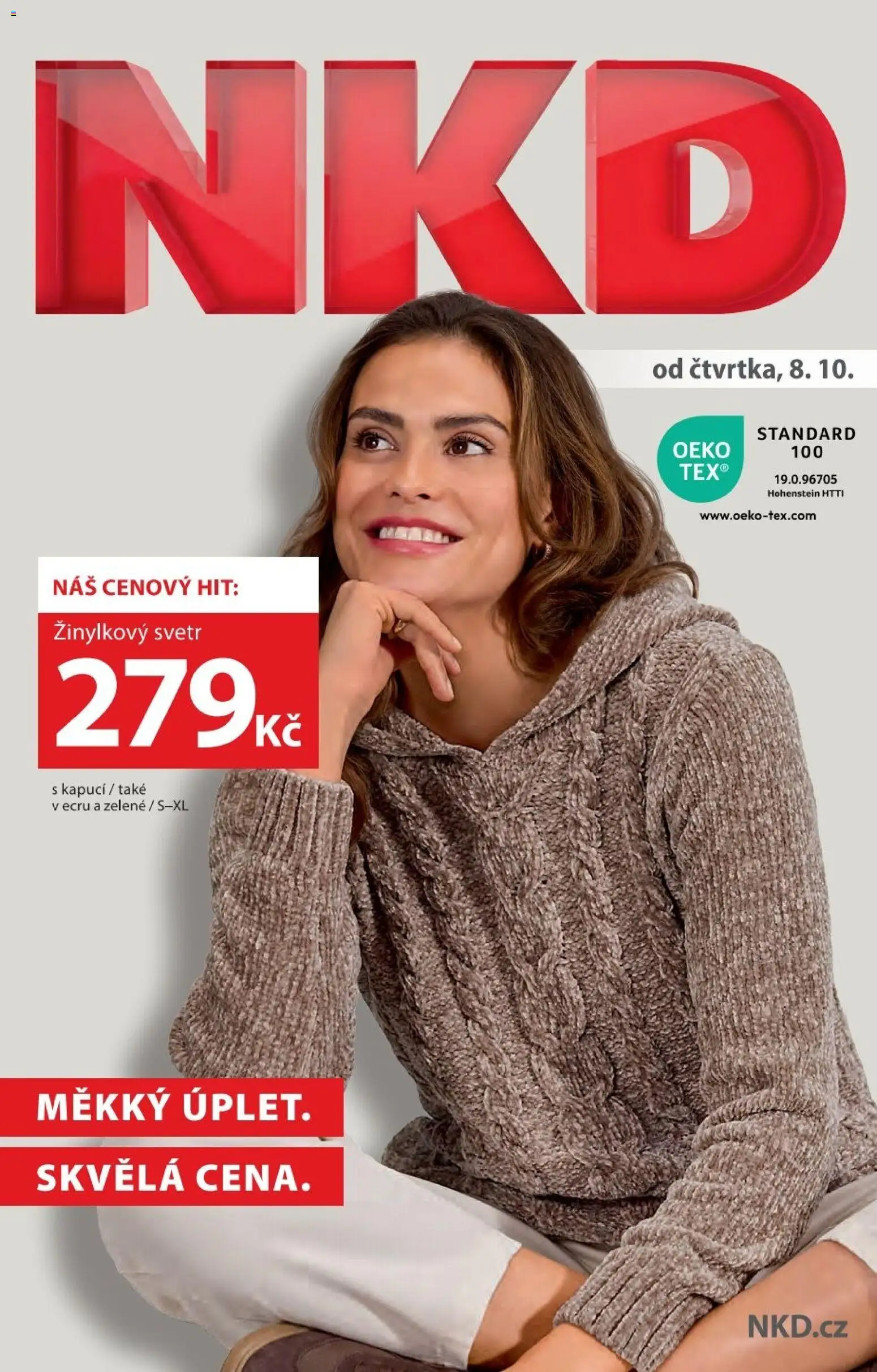 NKD leták od 08.09.2026 | Strana: 1 | Produkty: Svetr