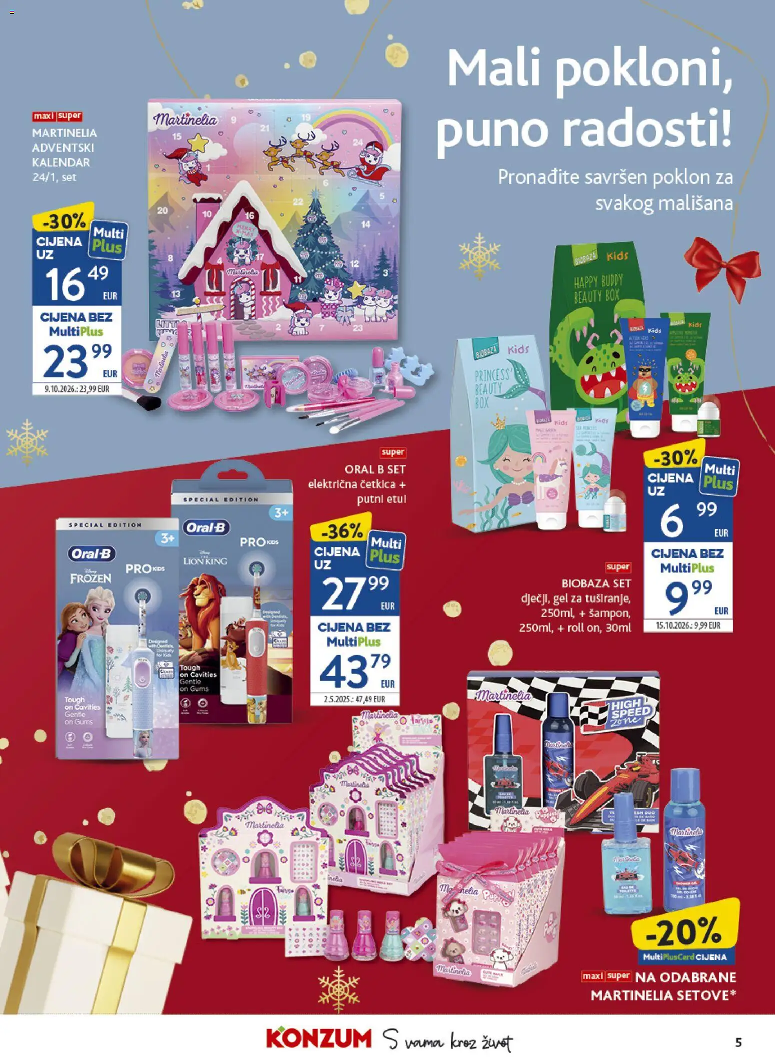 Konzum HR akciós ujság - amely érvényes a következő dátumtól: 2026.11.02. | Oldal: 5 | Termékek: Gél