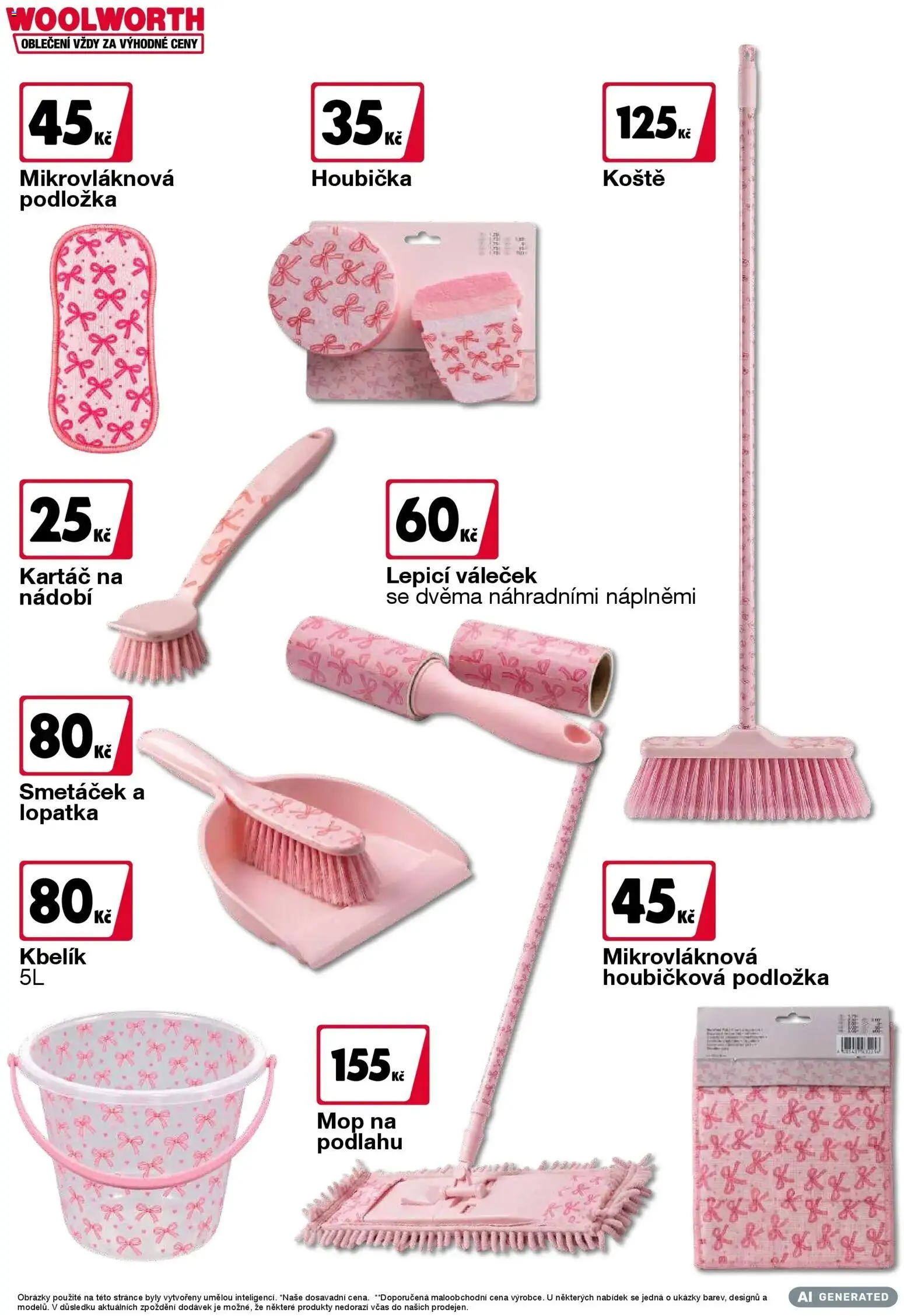 Woolworth leták - Trebic od 02.10.2026 | Strana: 30 | Produkty: Houbička, Oblečení, Kartáč, Smetáček