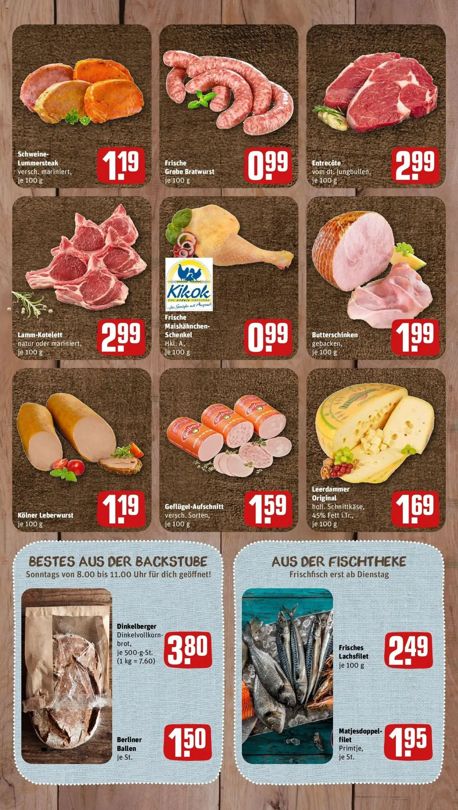 REWE Prospekt ab 21.09.2026 zum Blättern » Angebote | Seite: 7 | Produkte: Berliner, Entrecote, Leerdammer, Brot