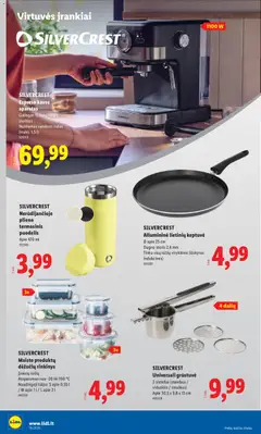 LIDL leidinys galioja nuo 04.05.2026 | Puslapis: 16 | Prekių: Puodelis, Keptuvė, Kavos aparatas