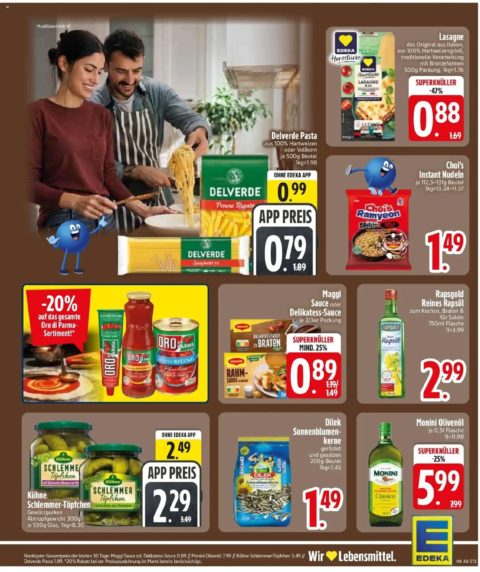 Edeka Prospekt Affing (ab 26.10.2026) » Angebote Online | Seite: 15 | Produkte: Maggi, Spaghetti, Rapsöl, Pasta