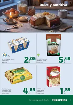Vista previa HiperDino folleto válido desde el 25.05.2026 | Página: 9 | Productos: Huevos, Pan, Robot, Panadería
