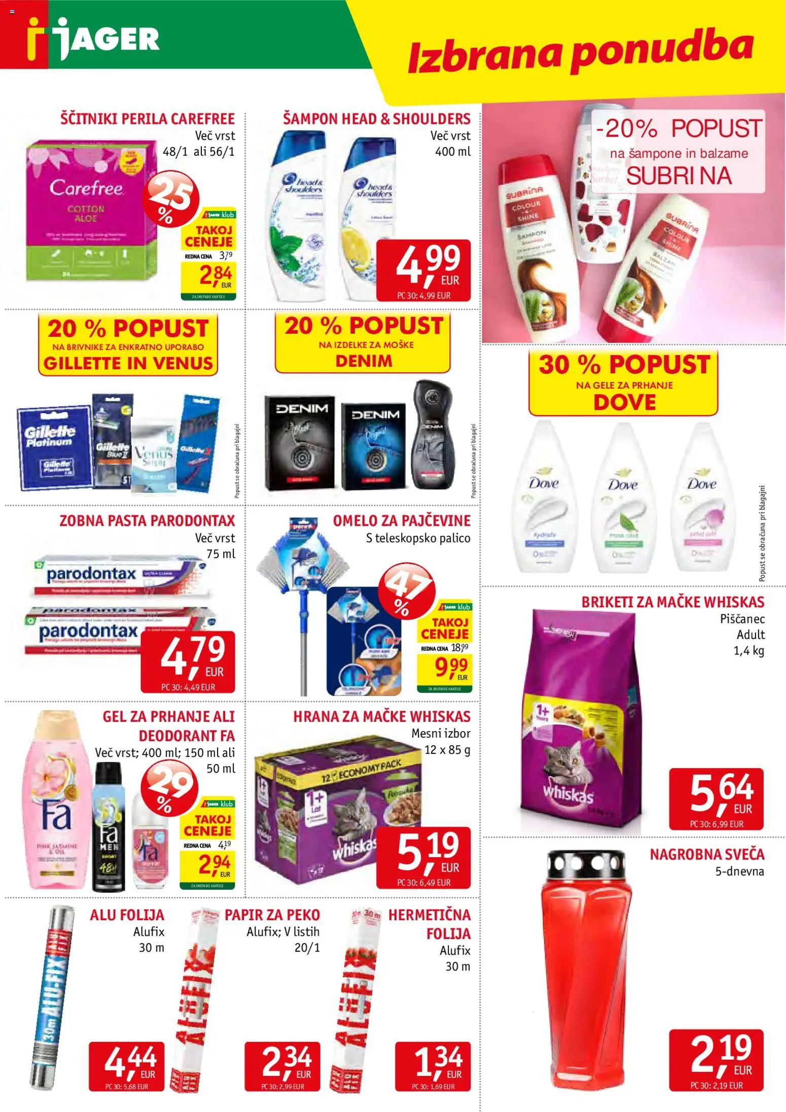 Novi Jager katalog ponudbe – veljaven od 09.09.2026 | Stran: 14