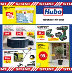 Hubo folder - Voorbeeld van een folder van Hubo, geldig van 10.06.2026
