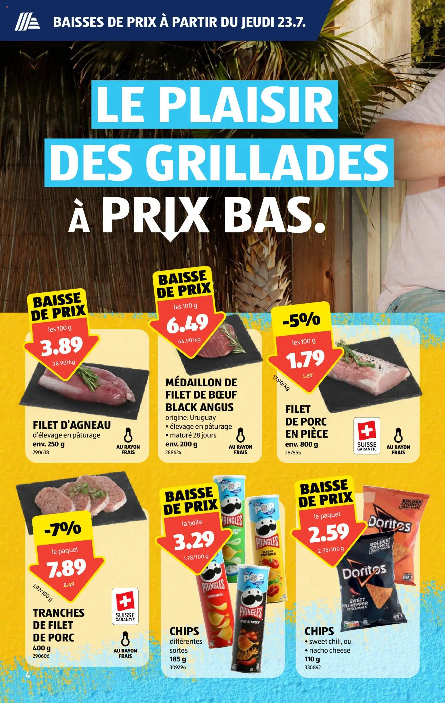 Aldi aktionen FR – gültig ab 23.07.2026 | Seite: 4 | Produkte: Chips