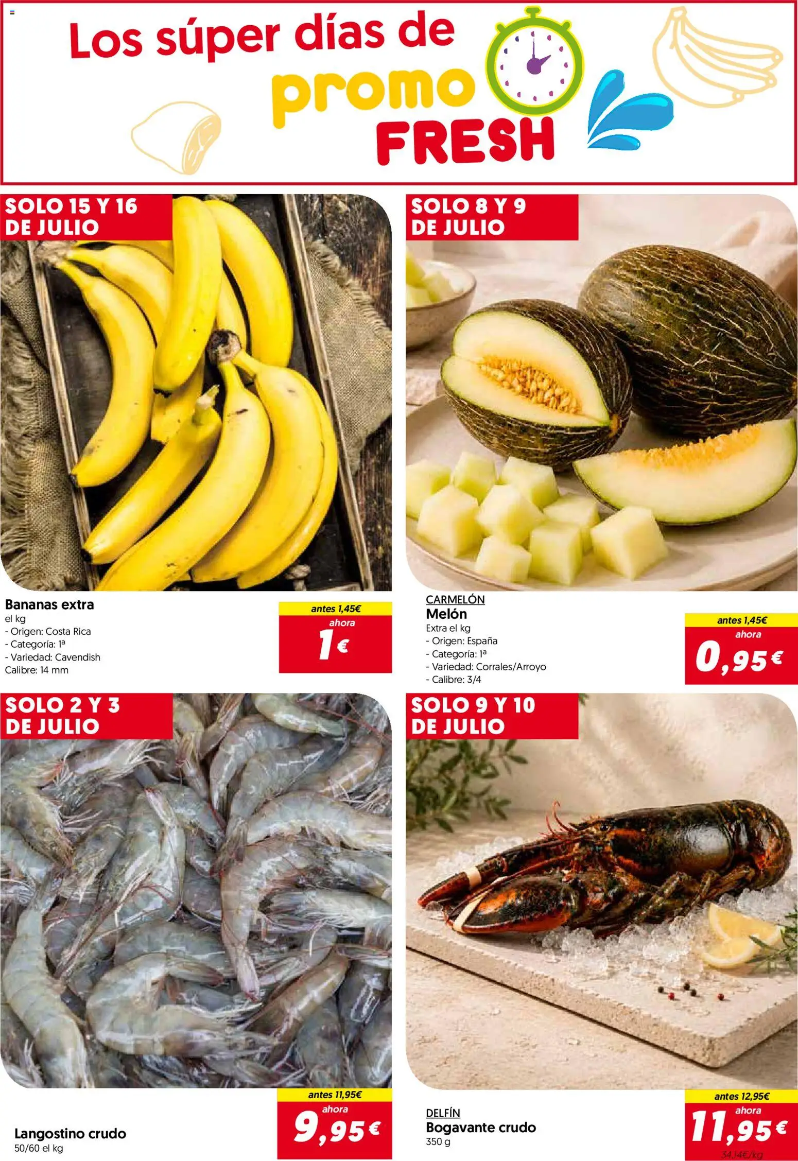 Hiper Usera folleto │ válido desde el 01/07/2026 | Página: 2 | Productos: Φορτιστής, Bananas, Langostino