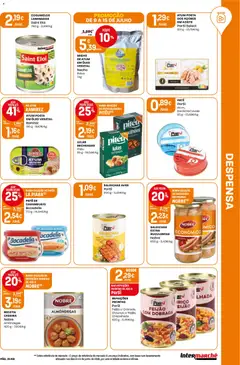 Pré-visualização Intermarché folheto válido de 09/07/2026 | Página: 31 | Produtos: Azeite, Lulas, Caranguejo, Chouriço