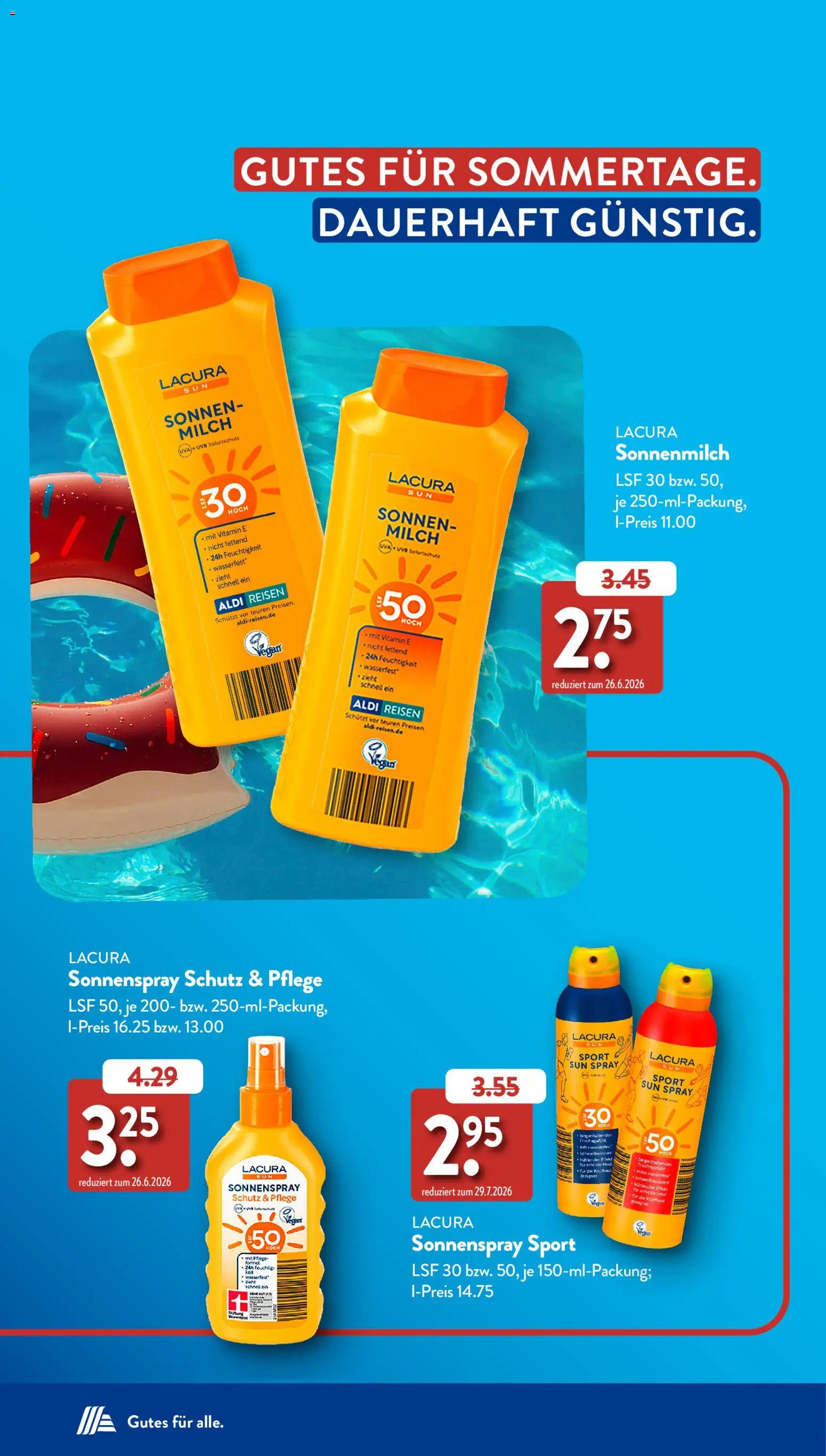 Aldi Süd Sonderprospekt – gültig ab 05.08.2026 | Seite: 4 | Produkte: Milch