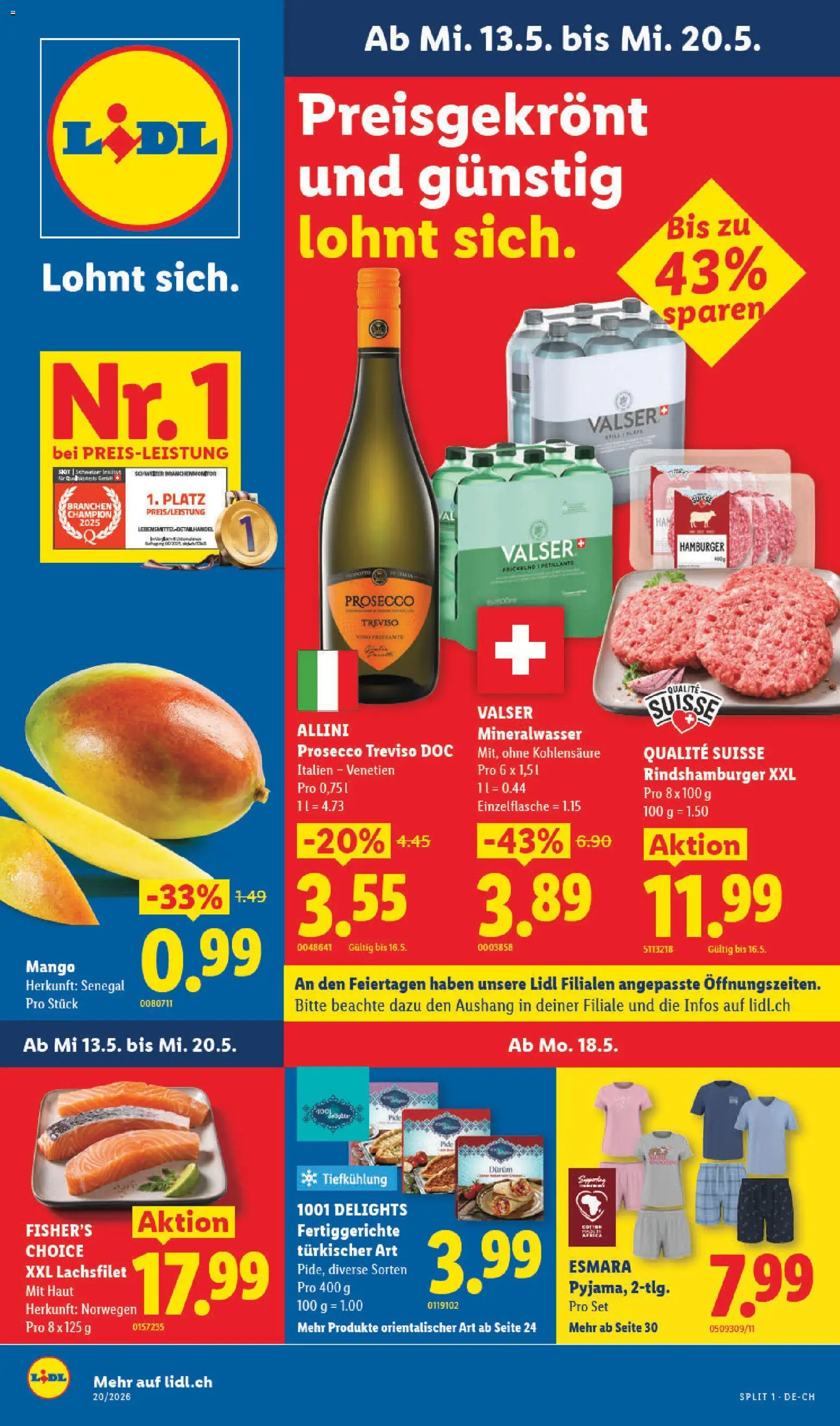 Lidl aktionen – gültig ab 13.05.2026 | Seite: 1