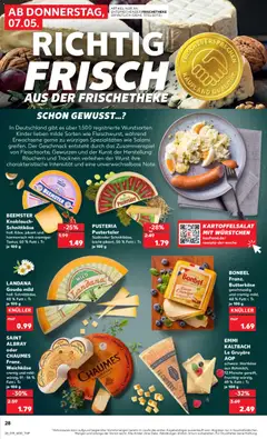 Kaufland DE - DE Folder Köln - Voorbeeld van een folder van Kaufland DE, geldig van 07.05.2026 | Pagina: 28