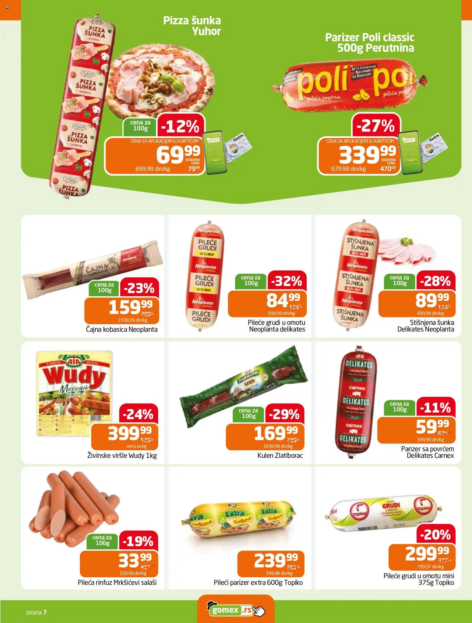 Gomex katalog - važi od 13.05.2026 | Strana: 7