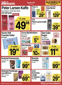 Abc Lavpris - Tilbudsavis Uge 23 gyldig fra 03.06.2026 | Side: 11 | Produkter: Mælk, Te, Romkugler, Kager