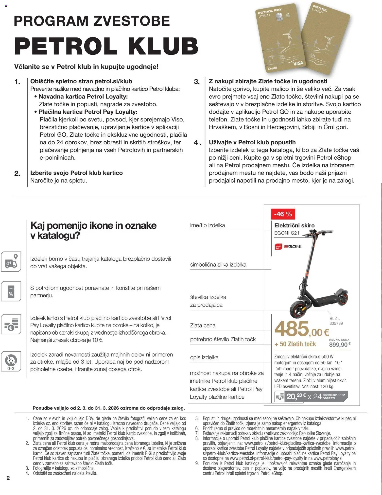 Novi Petrol katalog ponudbe – veljaven od 02.03.2026 | Stran: 2 | Izdelki: Med, Kos