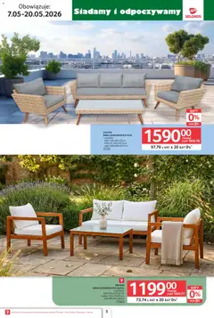Pogląd oferty "Selgros cash&carry gazetka - Ogród" - ważna od 07.05.2026 | Strona: 5 | Produkty: Sofa, Fotel, Stół