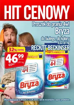 Pogląd oferty "Prim Market promocja - Proszek Do Prania Bryza 5,85 Kg" - ważna od 11.09.2026