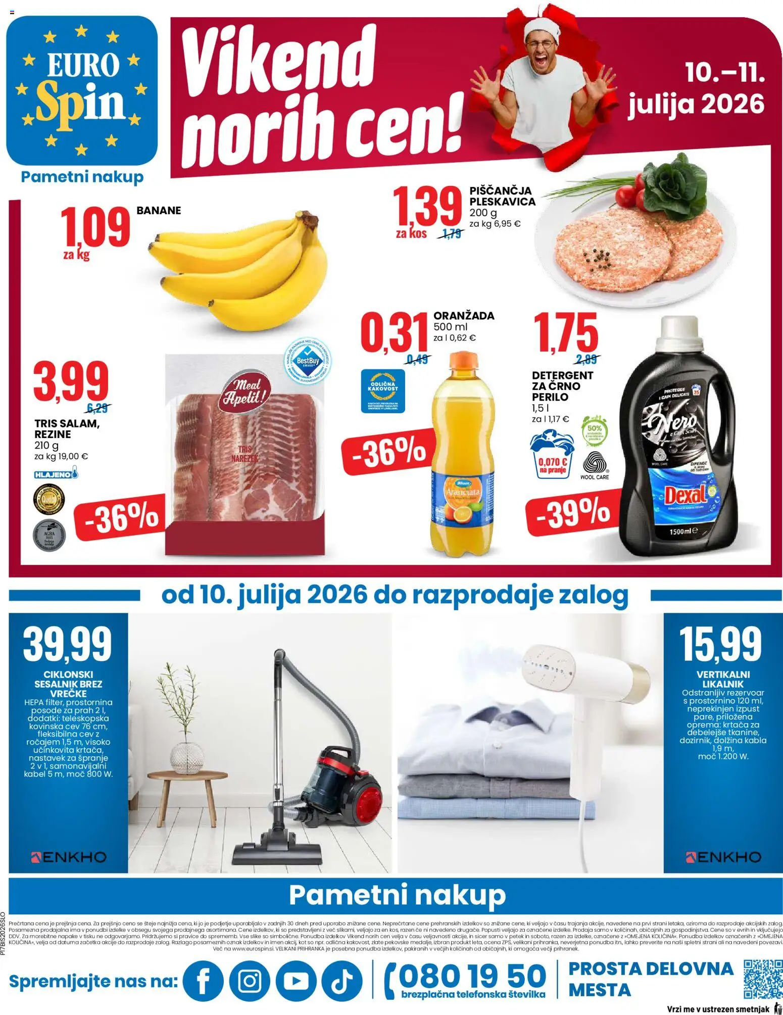 Novi Eurospin katalog ponudbe – veljaven od 09.07.2026 | Stran: 16