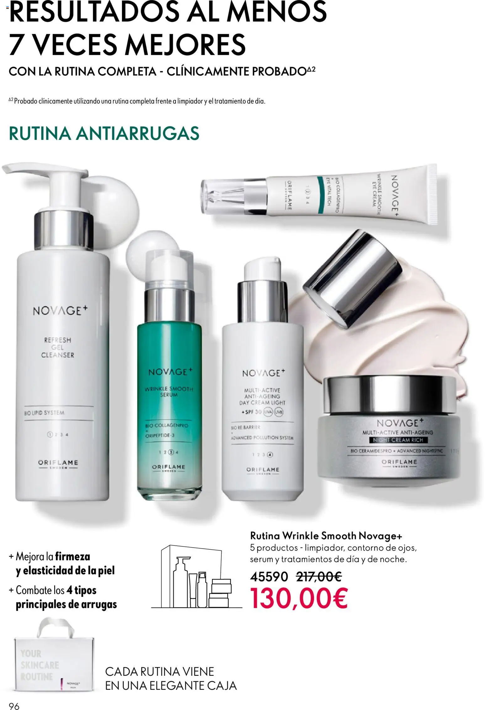 Oriflame - Catálogo Campaña 8 │ válido desde el 03.06.2026 | Página: 96 | Productos: Sérum, Caja