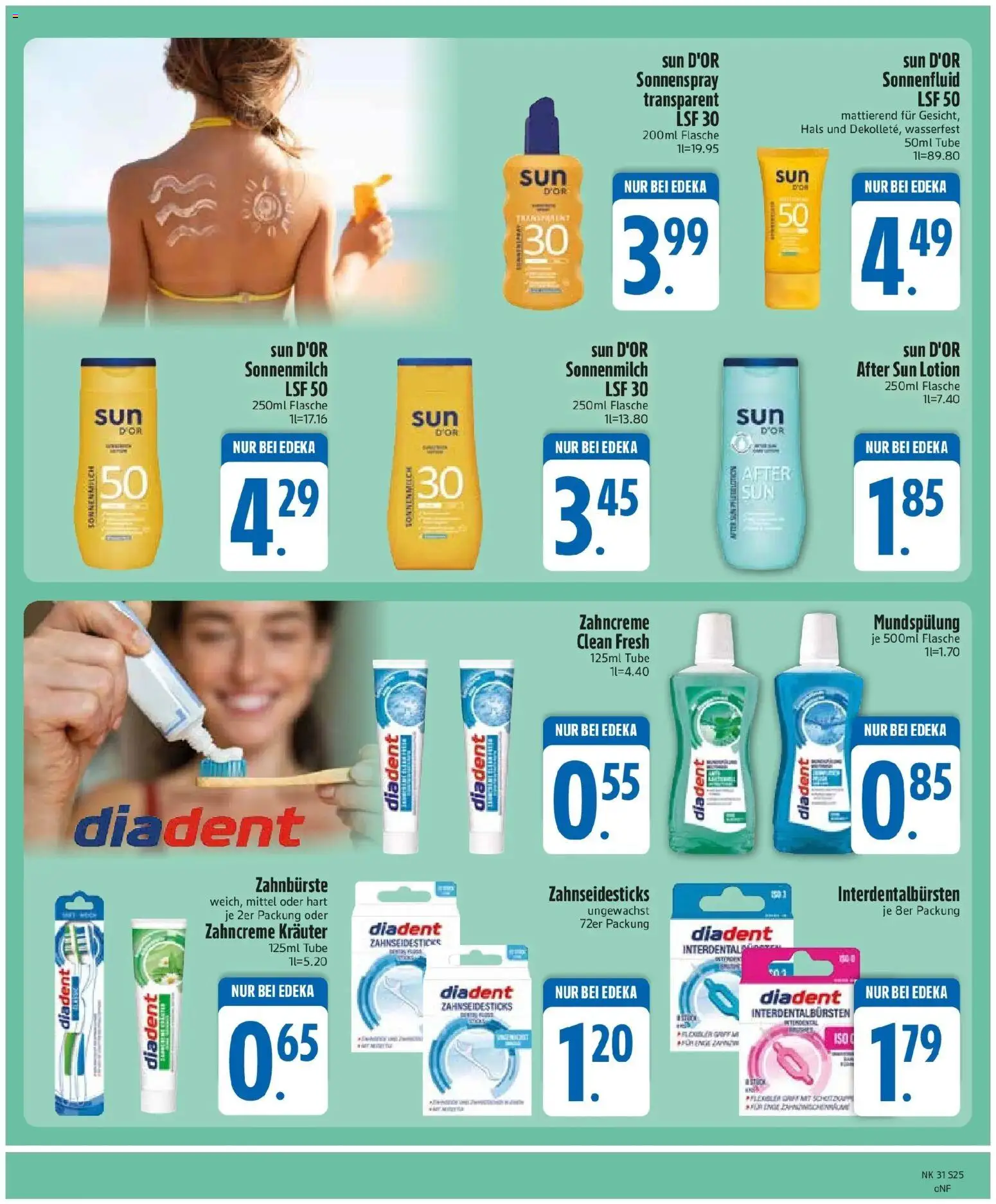 Edeka prospekt München – gültig ab 27.07.2026 | Seite: 27 | Produkte: Zahnbürste, After Sun