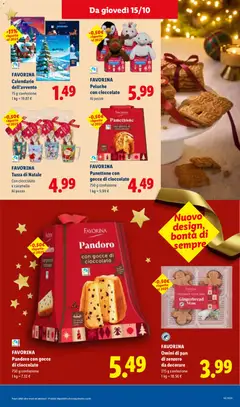 Anteprima del volantino FAVORINA Peluche con cioccolato, Peluche con cioccolato valido a partire dal 22/10/2026 | Pagina: 23