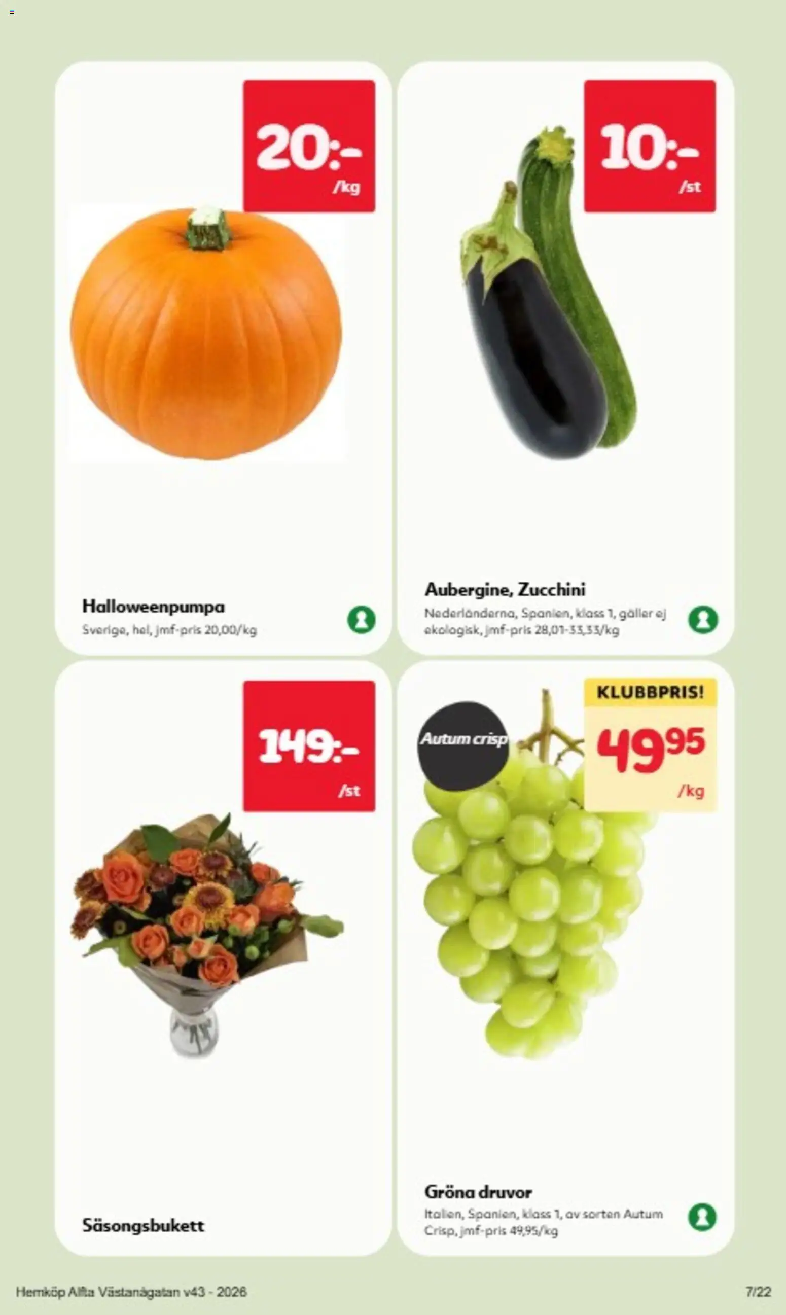 Hemköp reklamblad aktuell från 19/10/2026 | Sida: 7