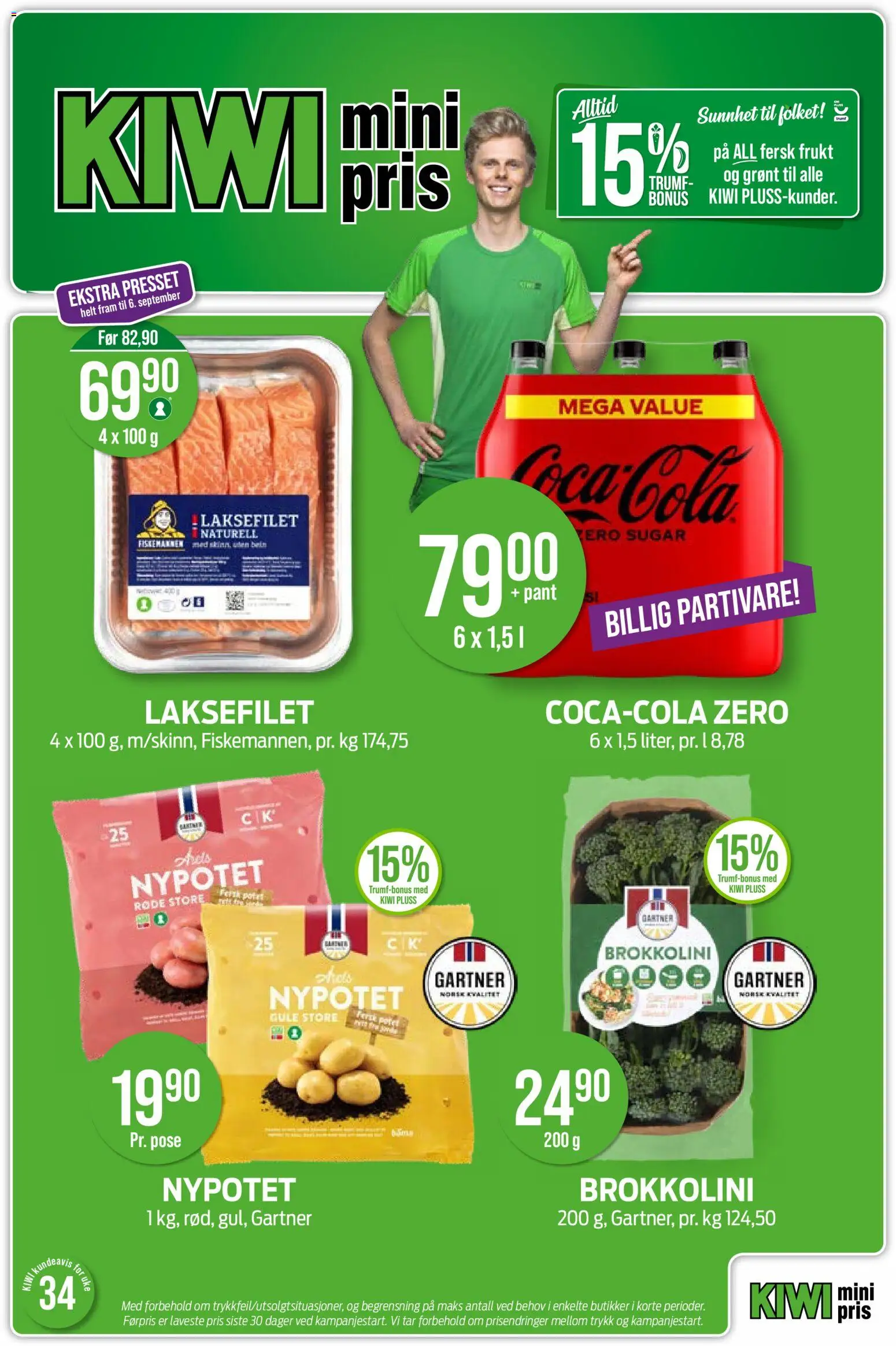{H1} | Side: 1 | Produkter: Frukt, Ved, 1, Brokkolini