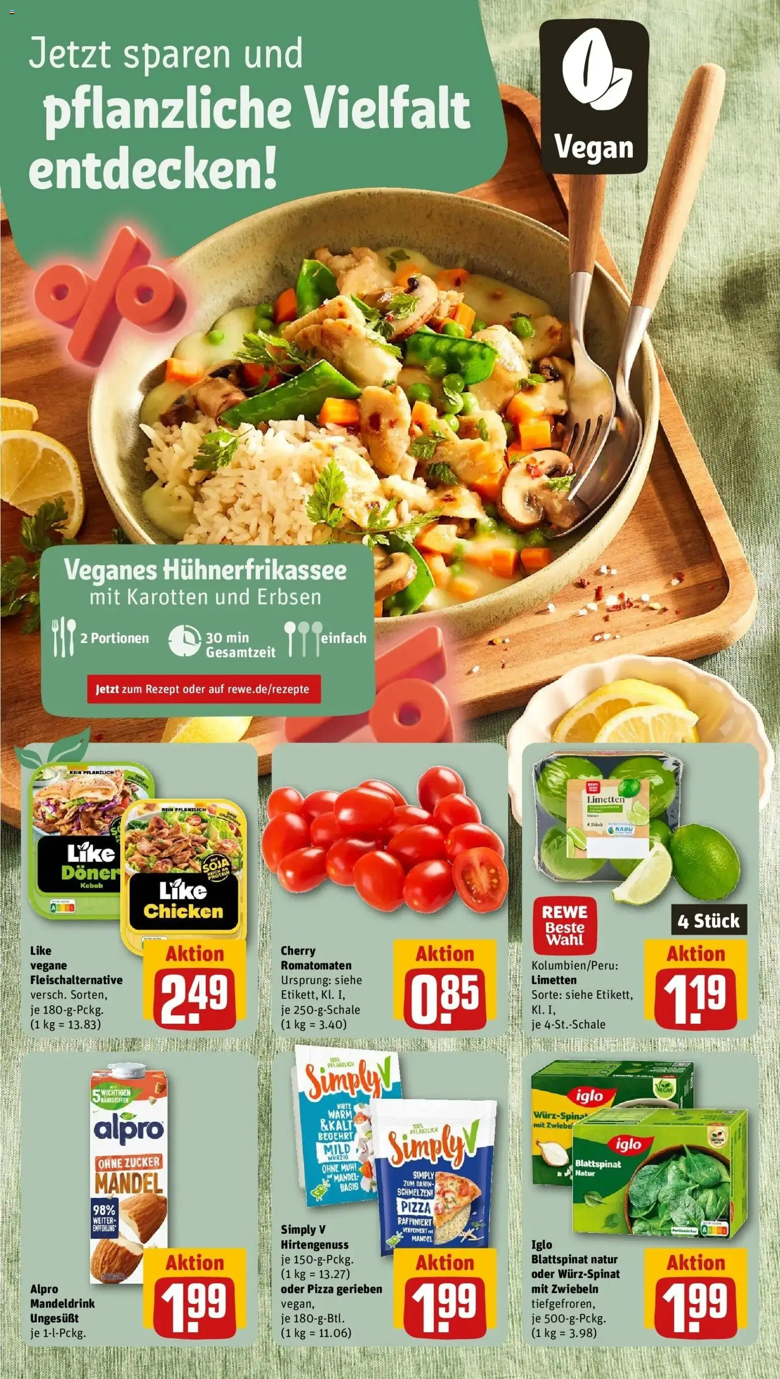 REWE Prospekt ab 24.08.2026 zum Blättern » Angebote | Seite: 6 | Produkte: Zwiebeln, Alpro, Zucker, Pizza