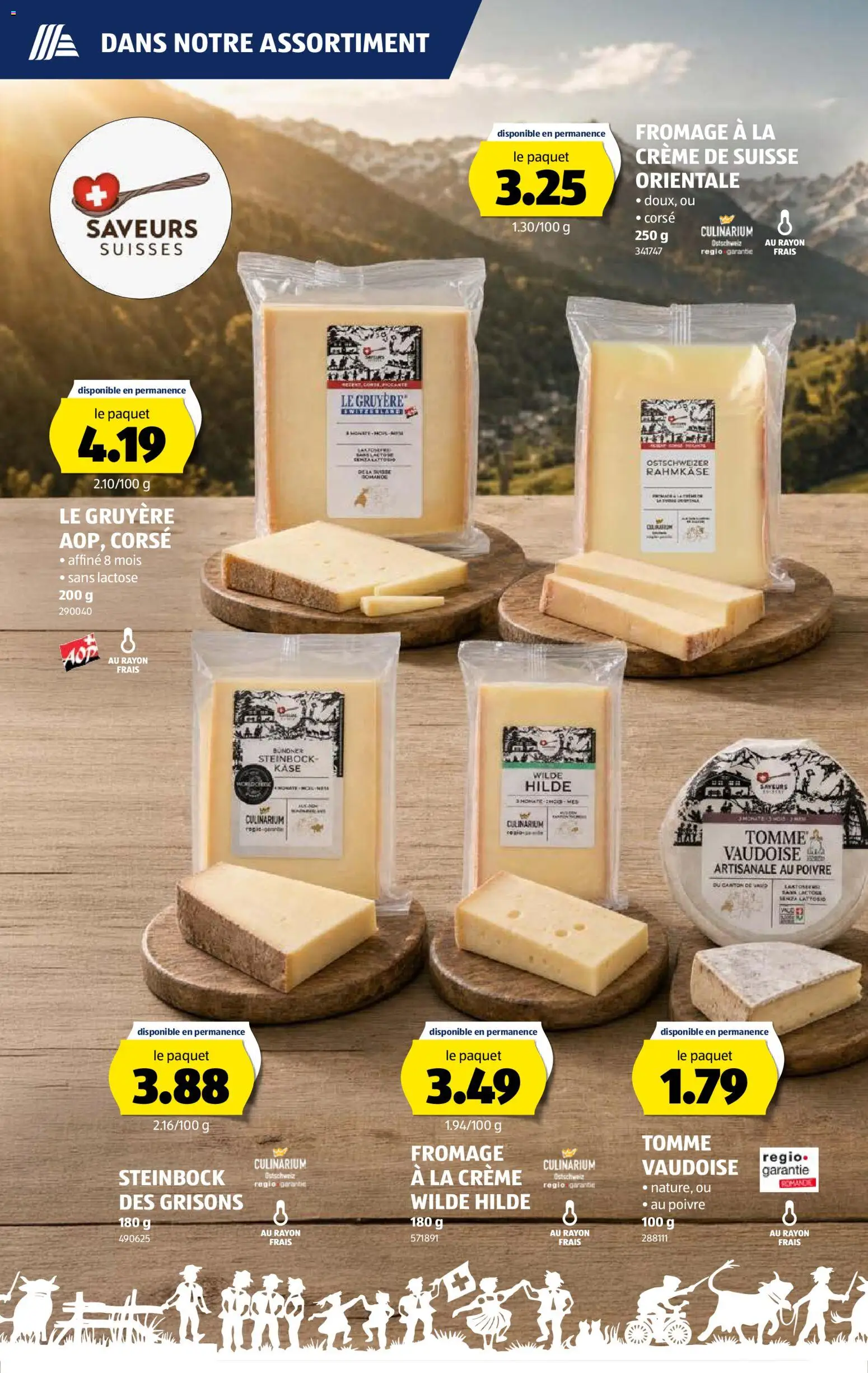 Aldi aktionen FR – gültig ab 22.10.2026 | Seite: 18 | Produkte: Käse, Creme