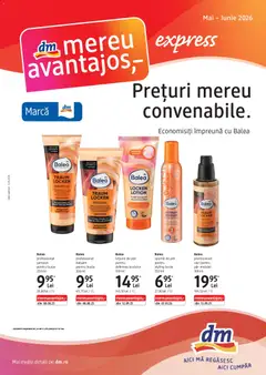 Ofertele DM drogeriemarkt valabile de la 14.05.2026