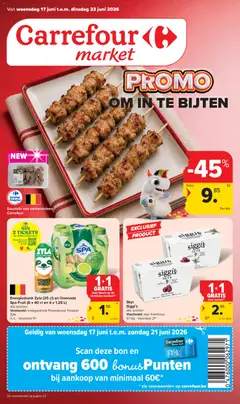 Carrefour market Folder week 25 - Voorbeeld van een folder van Carrefour market, geldig van 17.06.2026