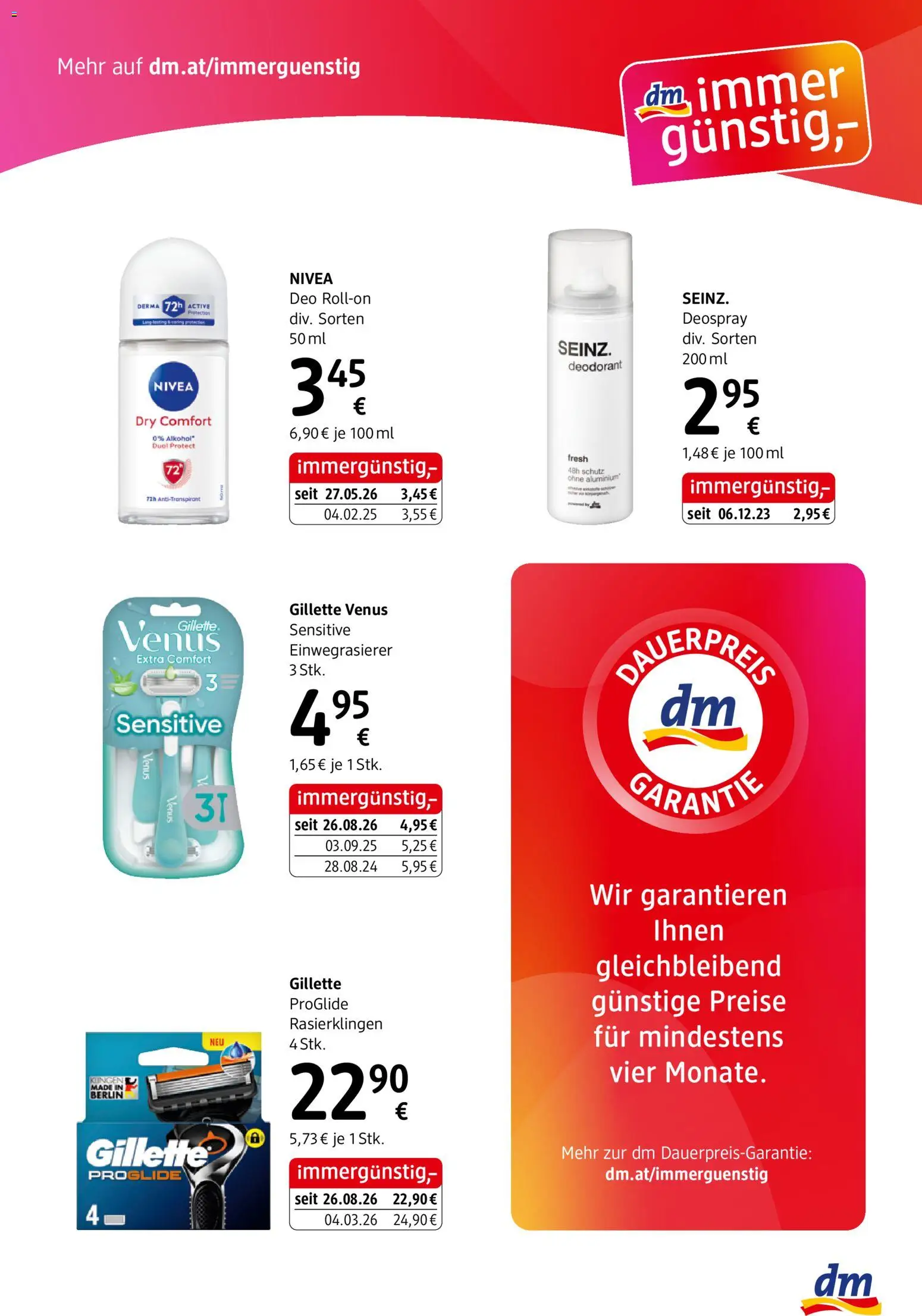 dm drogerie markt Flugblatt September 2026 gültig ab 27.08.2026 | Seite: 4 | Produkte: Deodorant