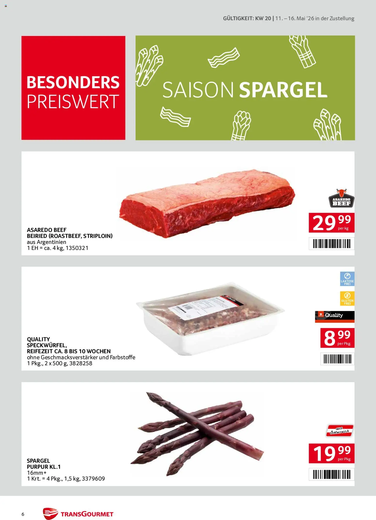 Transgourmet Zustellaktion gültig ab 11.05.2026 | Seite: 6