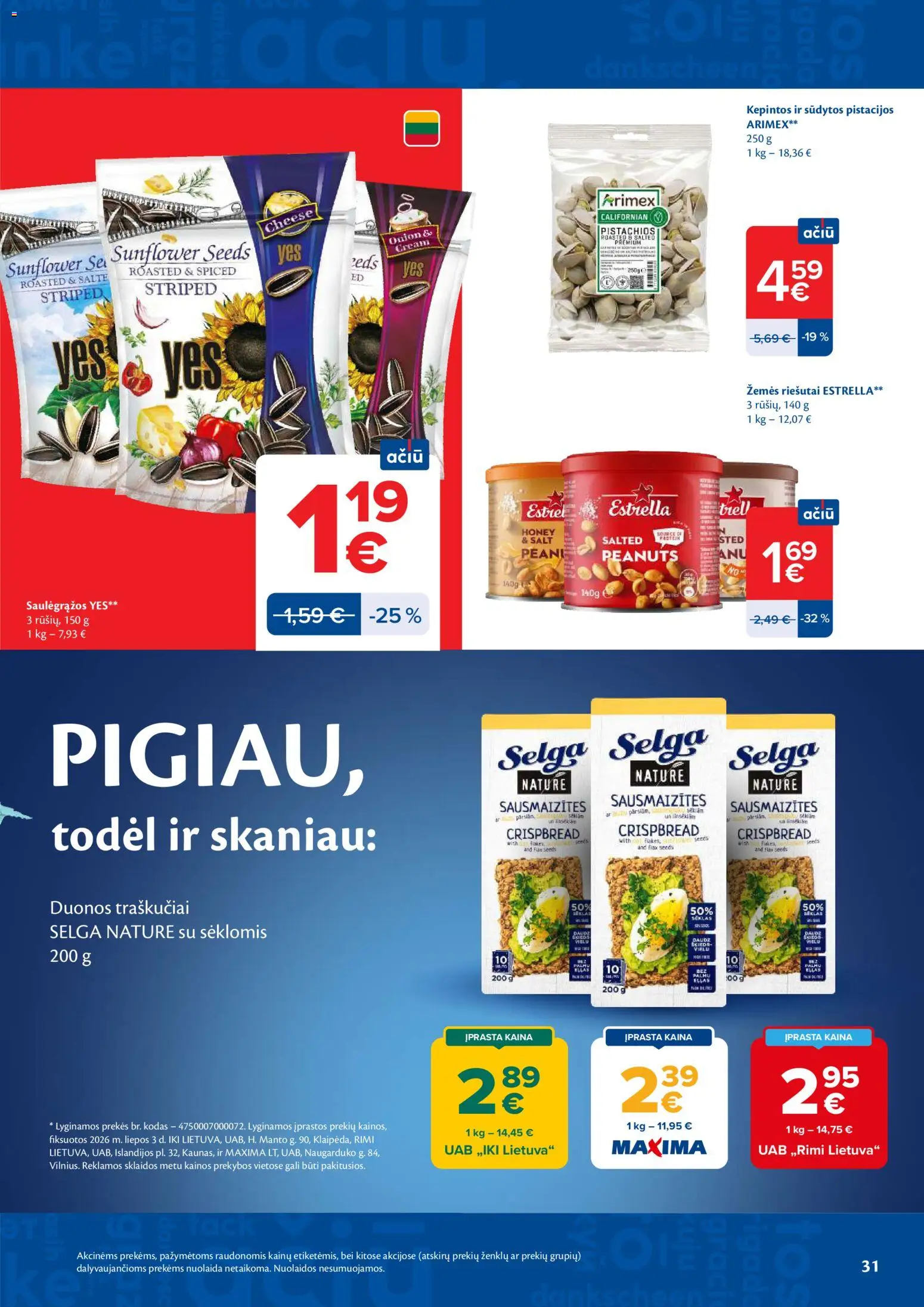 MAXIMA akcijos nuo 2026.07.14 | Puslapis: 31