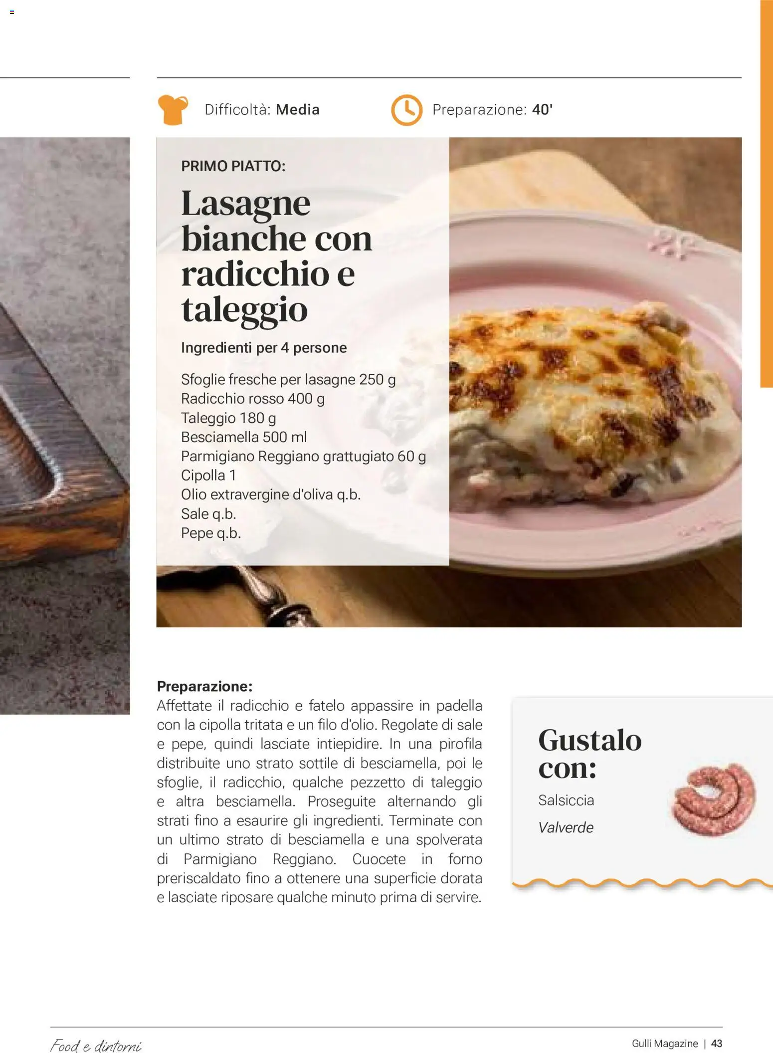 Volantino Gulliver del 01/10/2026 | Pagina: 43 | Prodotti: Sale, Salsiccia, Cipolla, Parmigiano reggiano