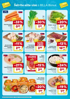Billa leták platný od 06.05.2026 | Strana: 2 | Produkty: Šunka, Kuracie mäso, Hrášok, Steak