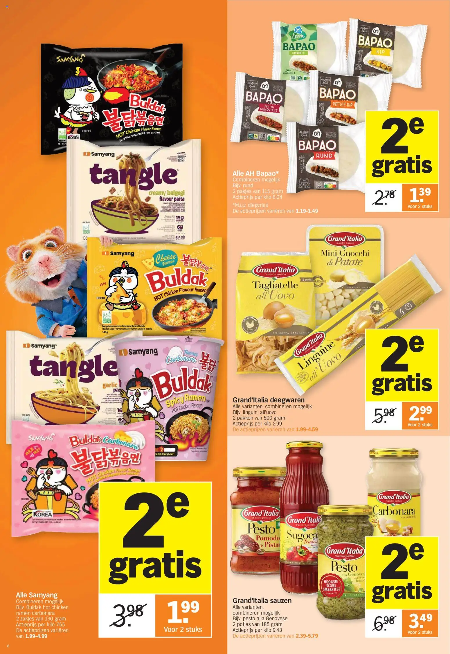 {H1} | Pagina: 6 | Producten: Gnocchi, Sauzen, Pasta, Kip