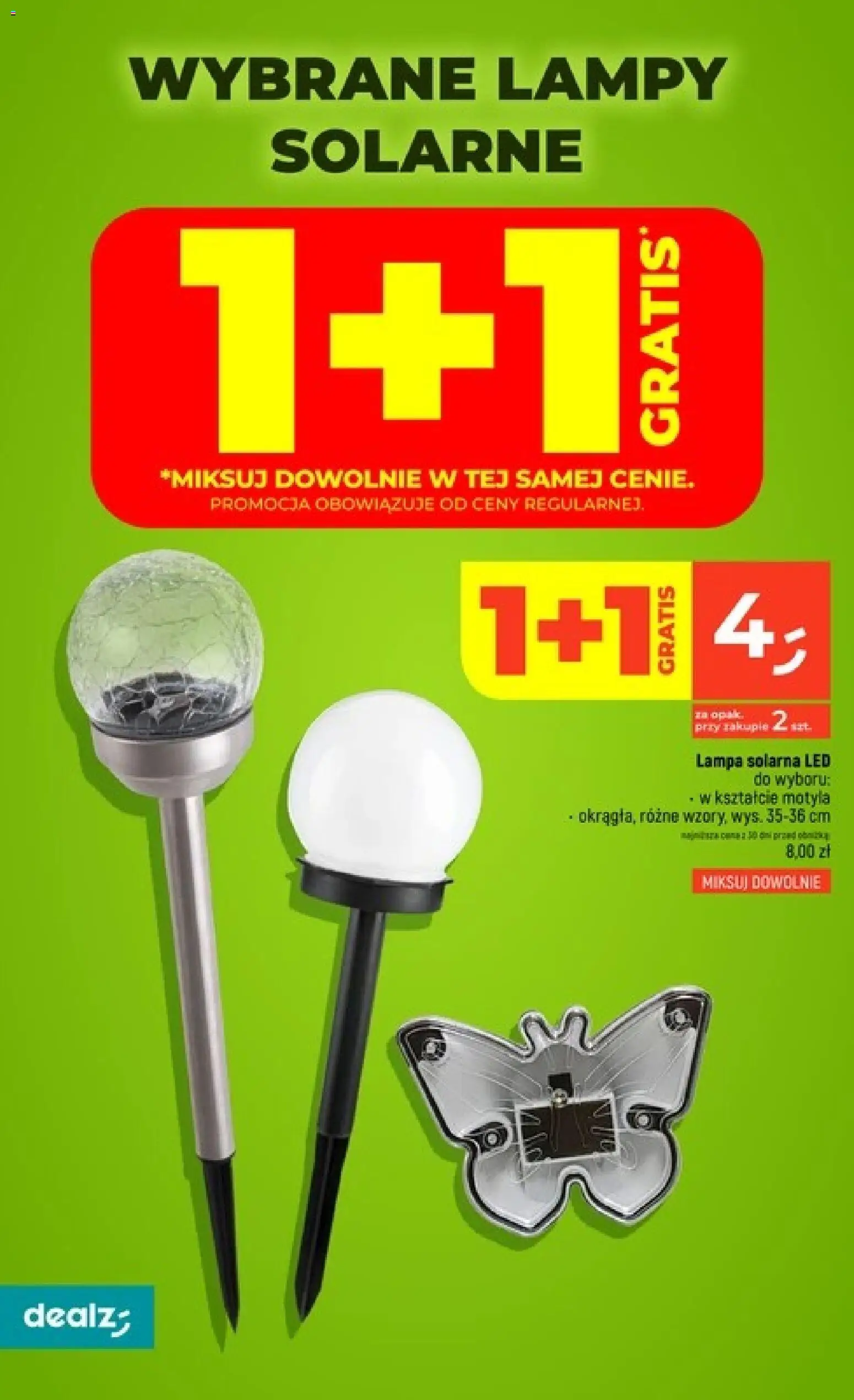 Dealz gazetka od 17.09.2026 | Strona: 60 | Produkty: Lampa solarna led, Lampa solarna, Lampa