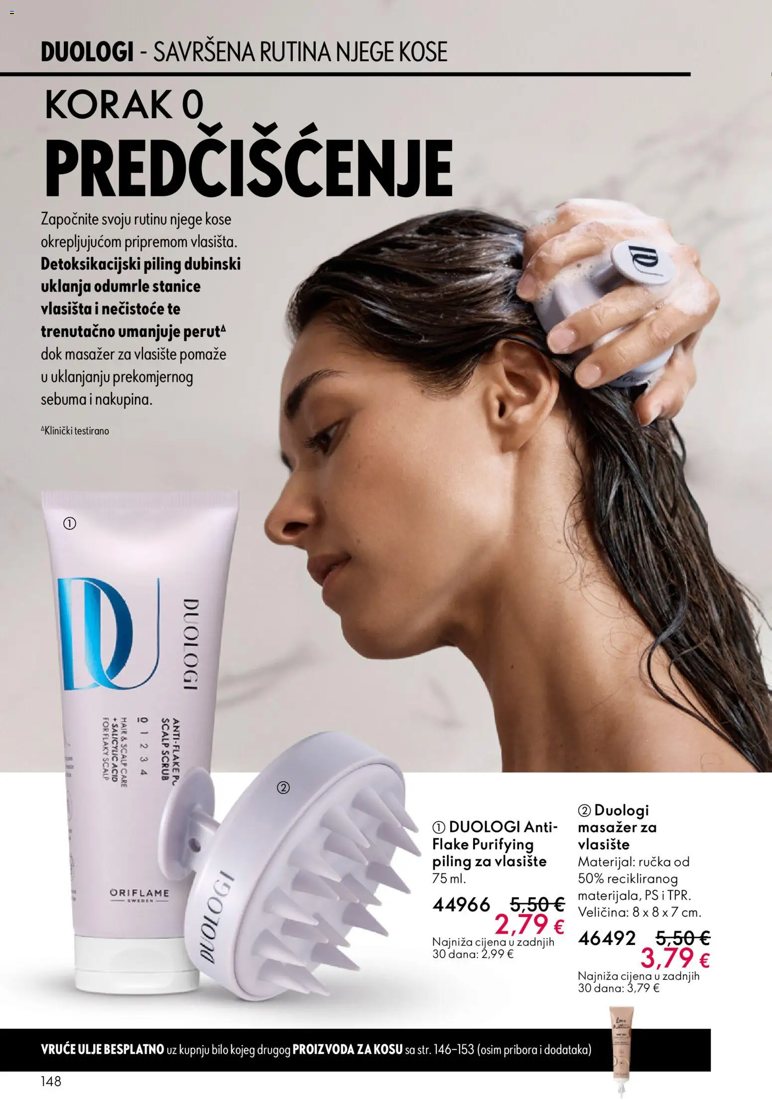 Oriflame katalog | vrijedi od 03.06.2026 | Stranica: 148 | Proizvodi: Piling, Ulje