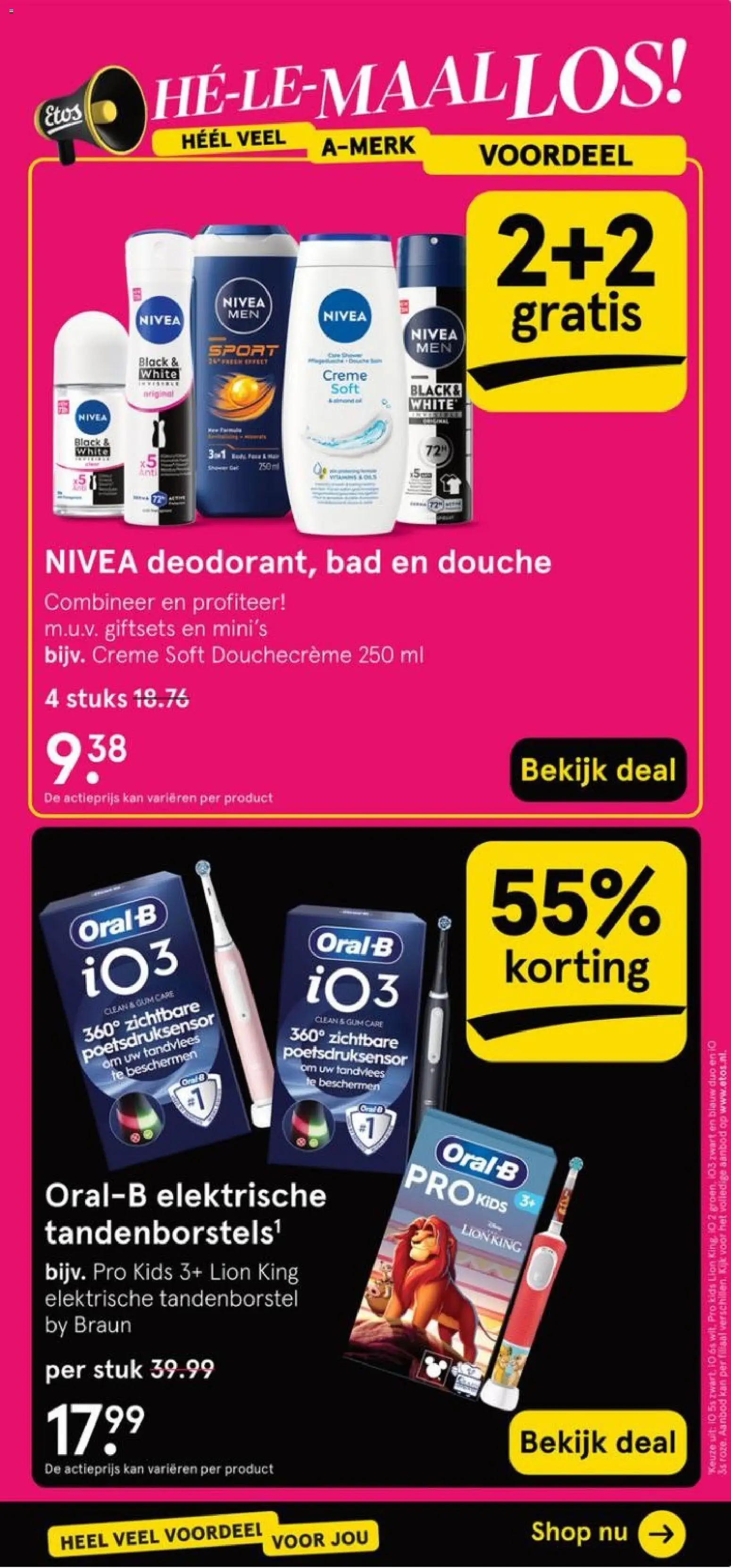 {H1} | Pagina: 25 | Producten: Tandenborstel, Elektrische tandenborstel, Douche, Crème