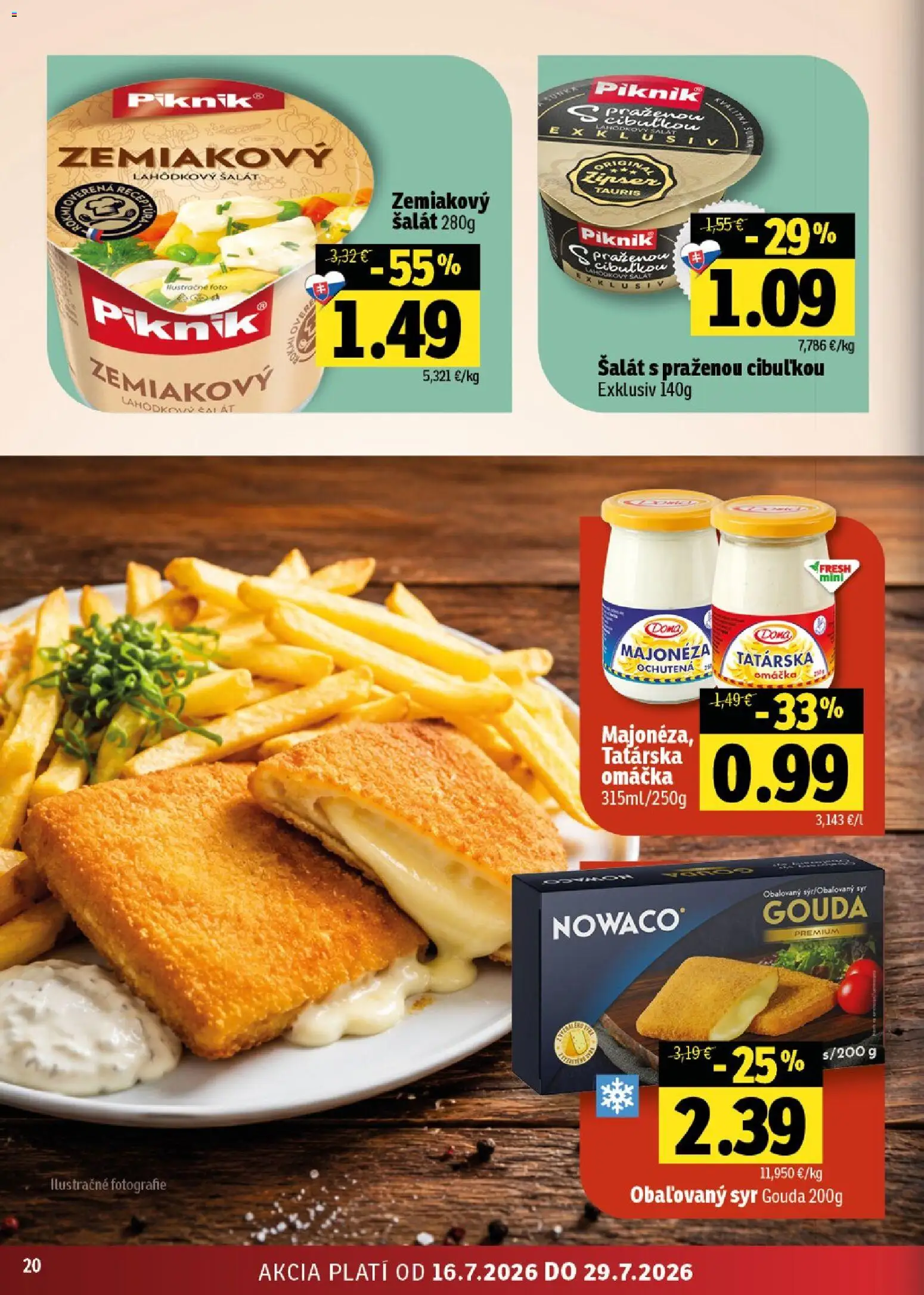 Nové Fresh akcie – leták je platný od 16.07.2026 | Strana: 20