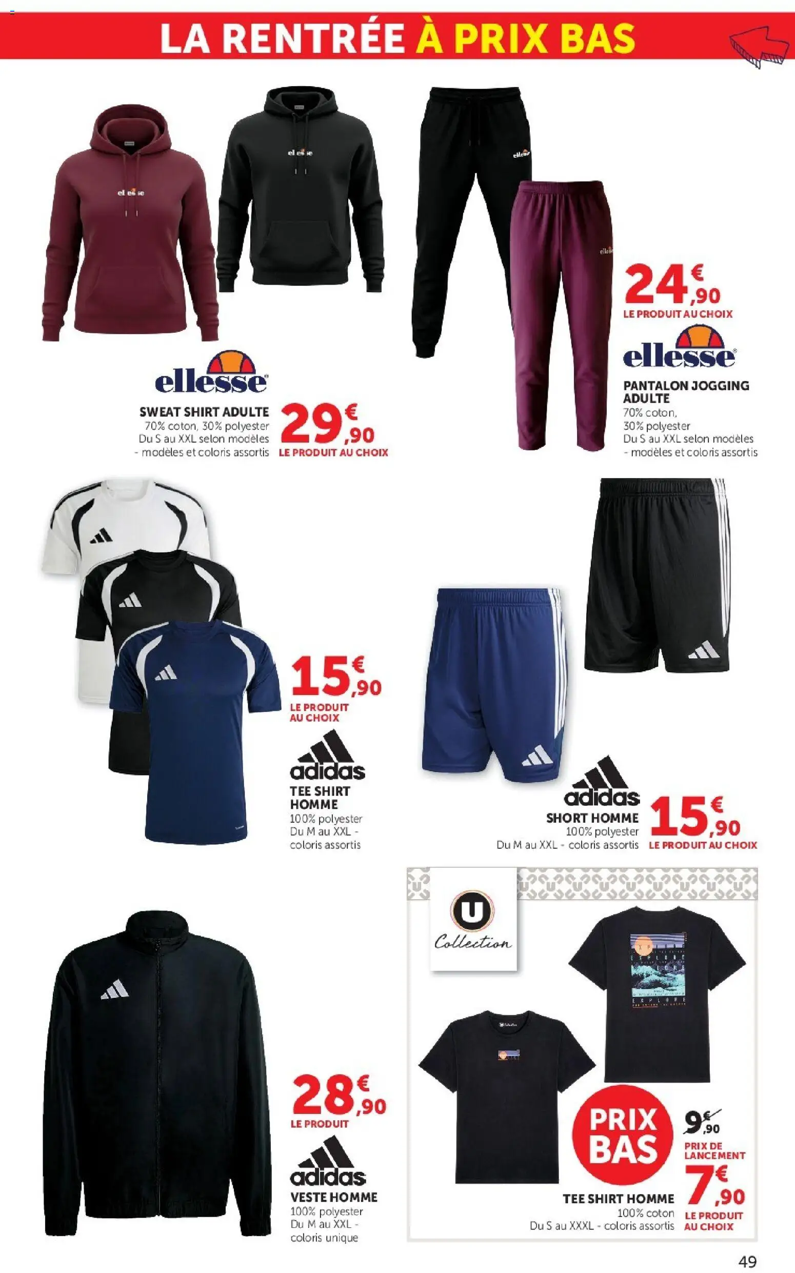 {H1} | Page: 49 | Produits: Coton, Pantalon, Short, Short homme