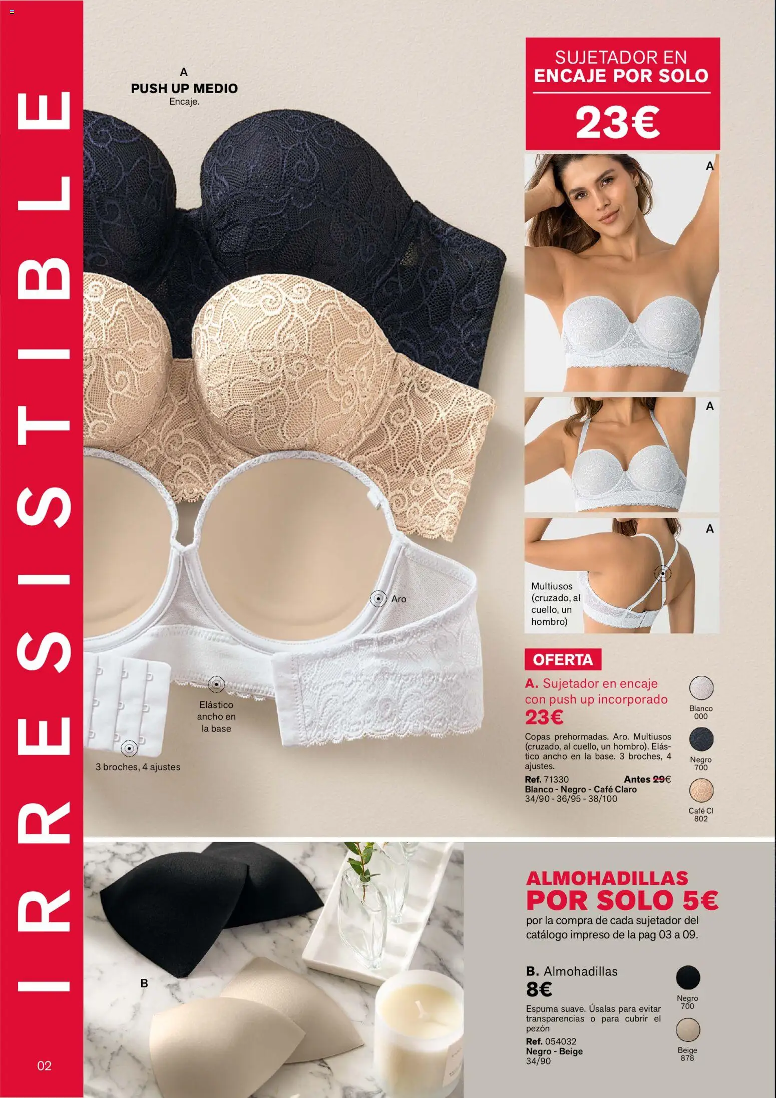 Leonisa folleto │ válido desde el 01/07/2026 | Página: 4 | Productos: Café, Sujetador en encaje