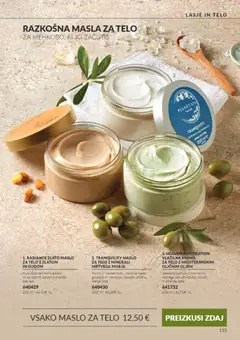 Avon katalog akcije – veljaven od 01.10.2026 | Stran: 153 | Izdelki: Krema, Maslo, Krema za telo